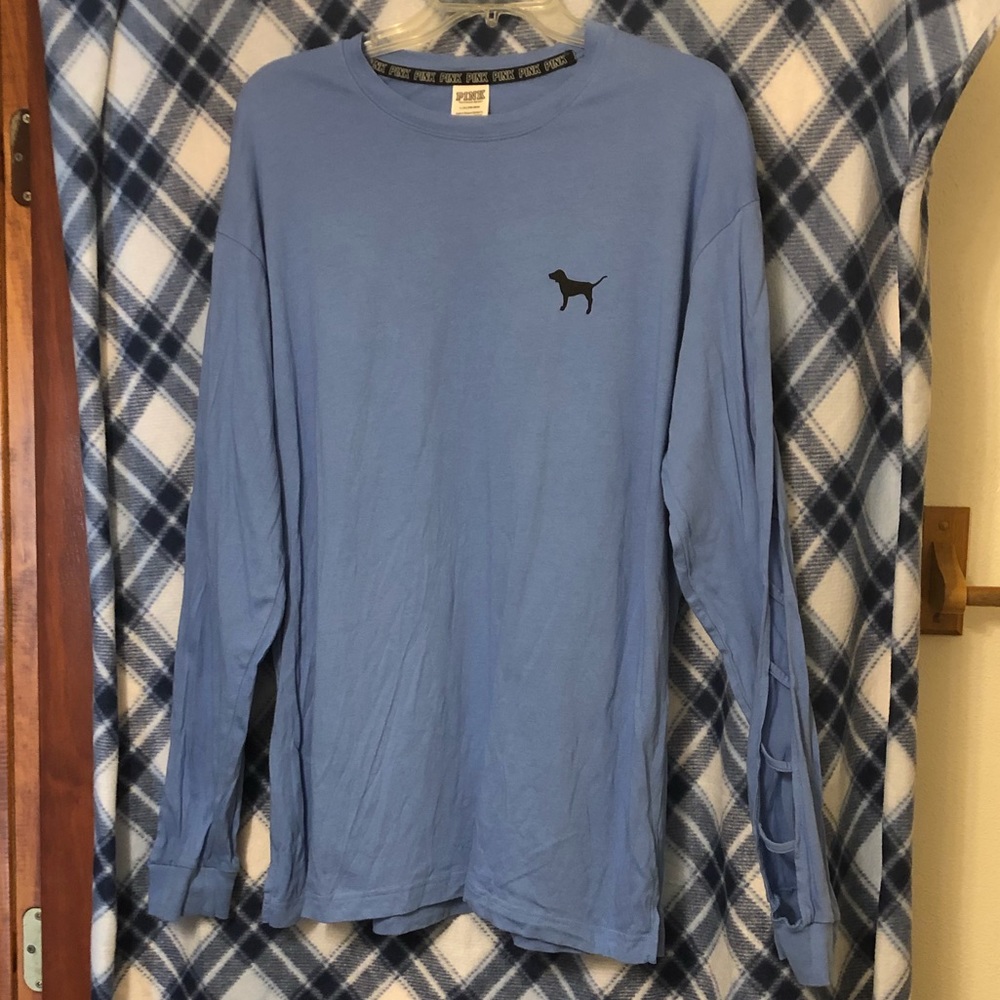 PINK VICTORIA SECRET LONG SLEEVE TOP